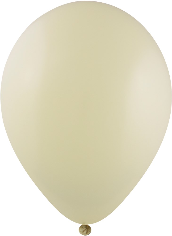 Ballonnen bedrukt 90/100 cm - Ø 35 cm - 12 inch - Geel Macaron (1210) (± PMS 1205)