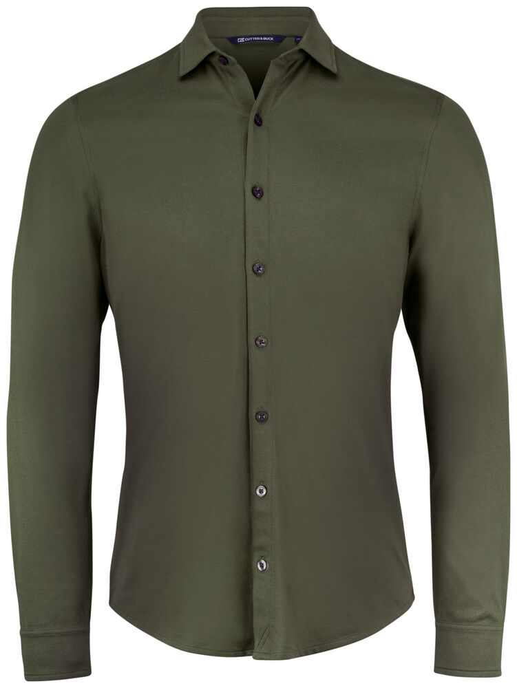 Cutter & Buck - Advantage Shirt Heren - Ivy Groen