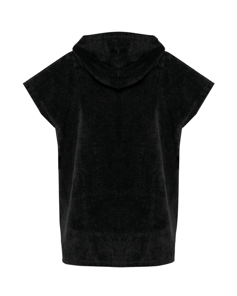 PA582X - Kinderponcho met capuchon van badstof