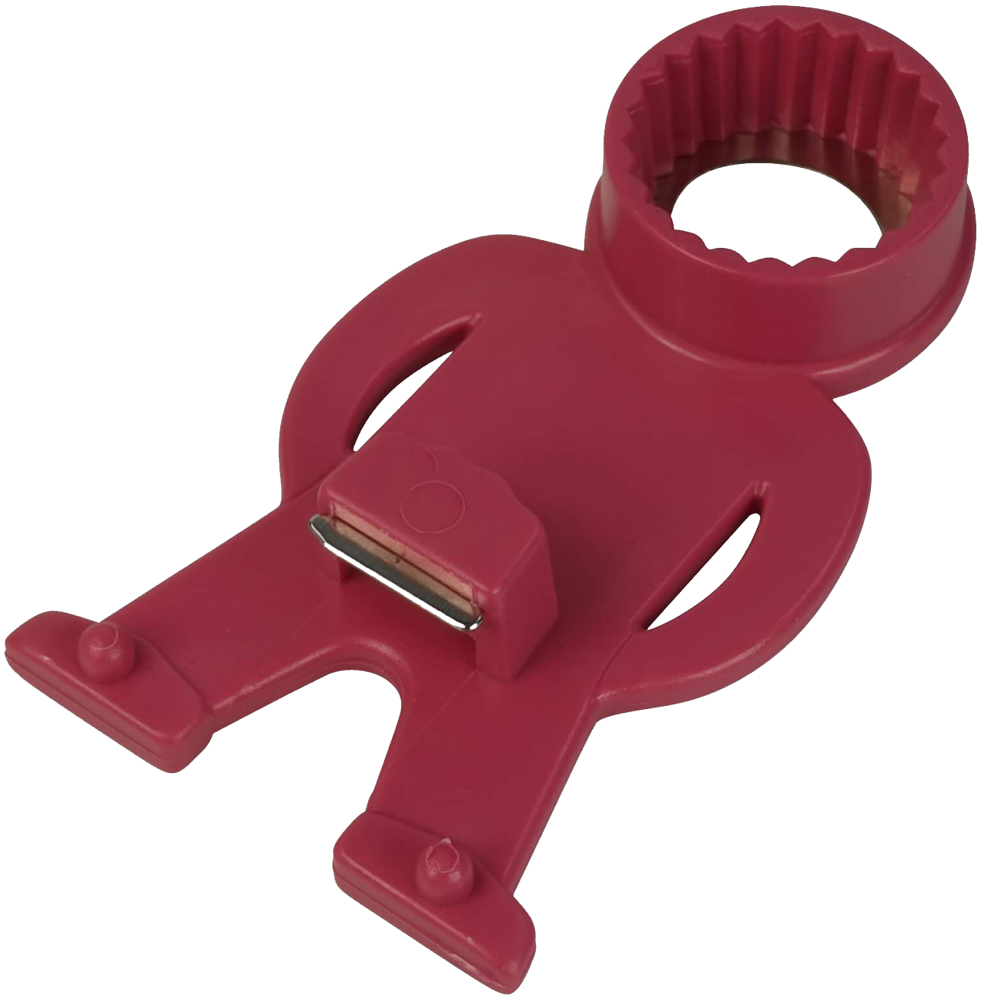 Flesopener MANFRED - met voetjes - Roze