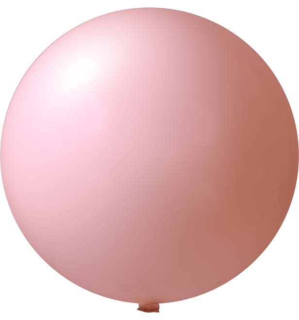 Giant balloons printed 350 cm Ø 120 cm - Pink (4431) Pastel (± PMS 1895)