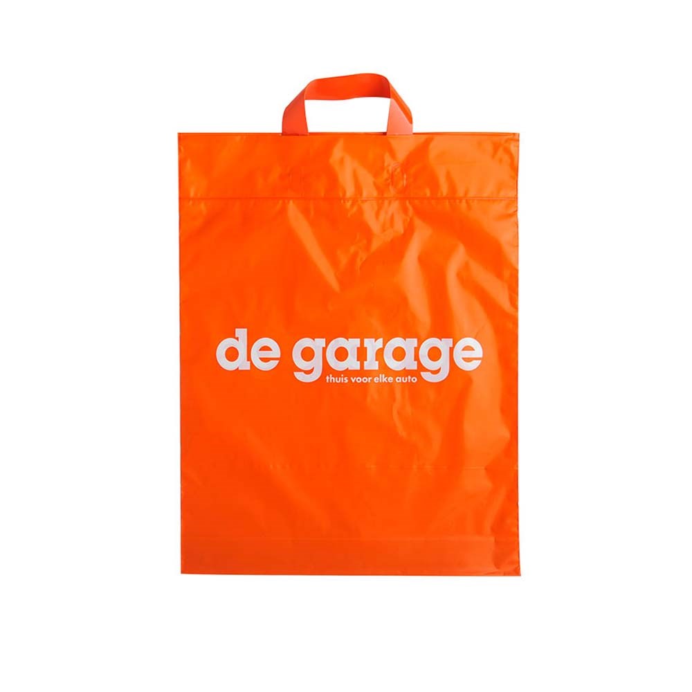 Plastic tas 30 x 45 x 7,5 cm, 48 micron, ldpe, lushandvat, 2 zijden