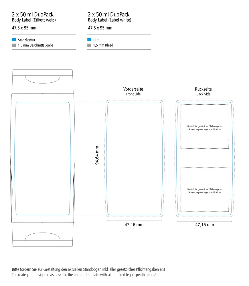 DuoPack: Zonnemelk SPF 30 + handreinigingsgel (2x50 ml)