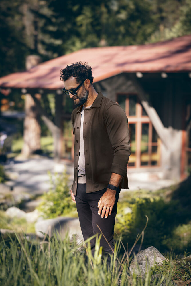 Cutter & Buck - Advantage Leisure Shirt Heren Donker Mokka 3XL