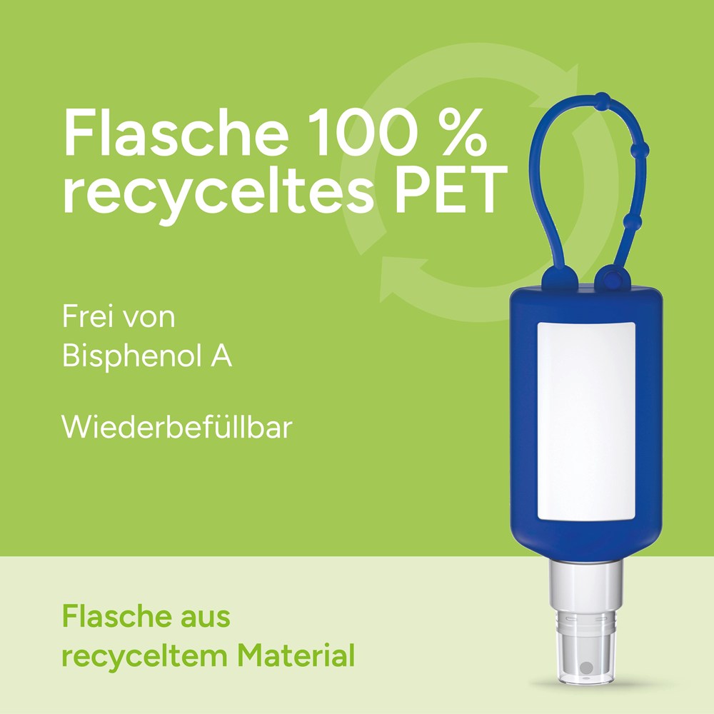 Car Cockpit Cleaner, 50 ml Bumper blauw, Body Label (R-PET)