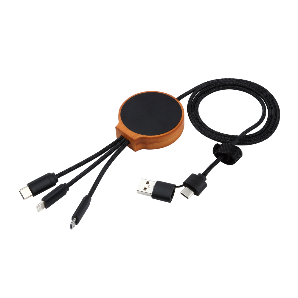 Charging cable with Wireless Charger