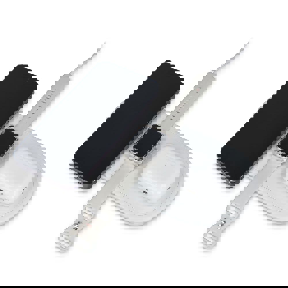 3-in-1 Draadloze Oplader 15 W, Smartphone / Apple Watch / AirPod