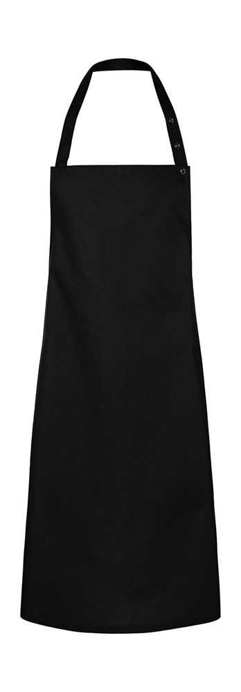 Bib Apron Press Stud - Black