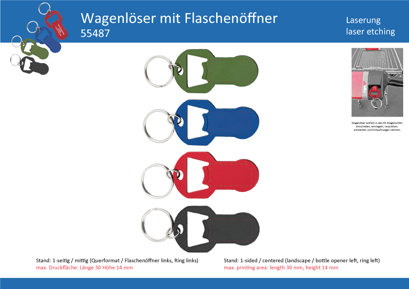 Boodschappensleutelhanger MELO