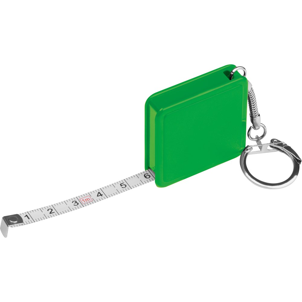 1 meter steel measuring tape MARIE - Green