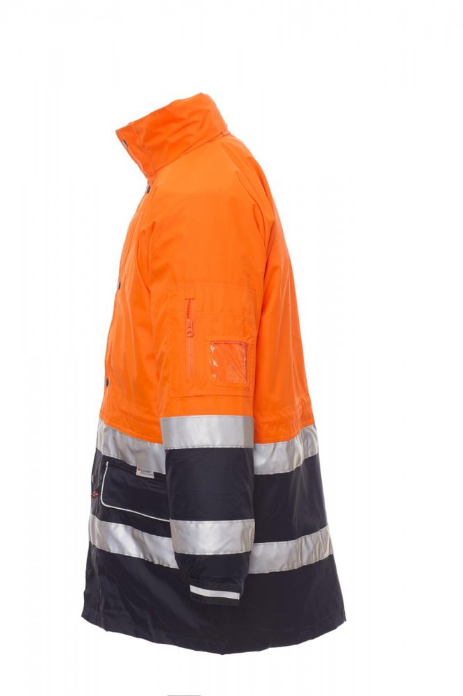 Security fluorescent orange/navy blue M