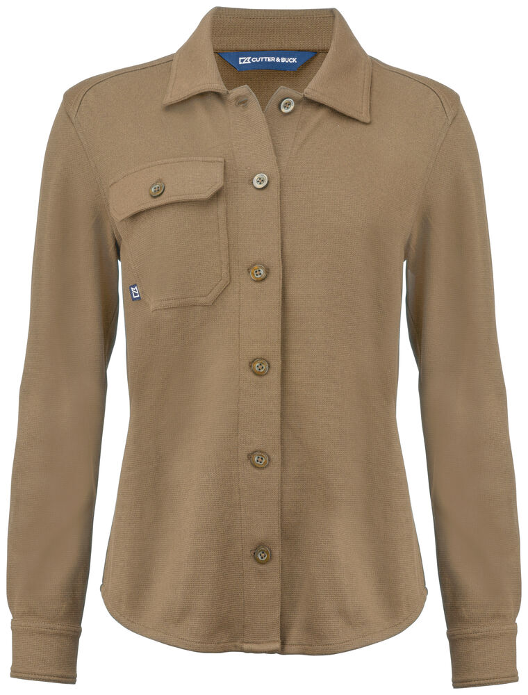 Cutter & Buck - Advantage Leisure Shirt Dames Khaki XS