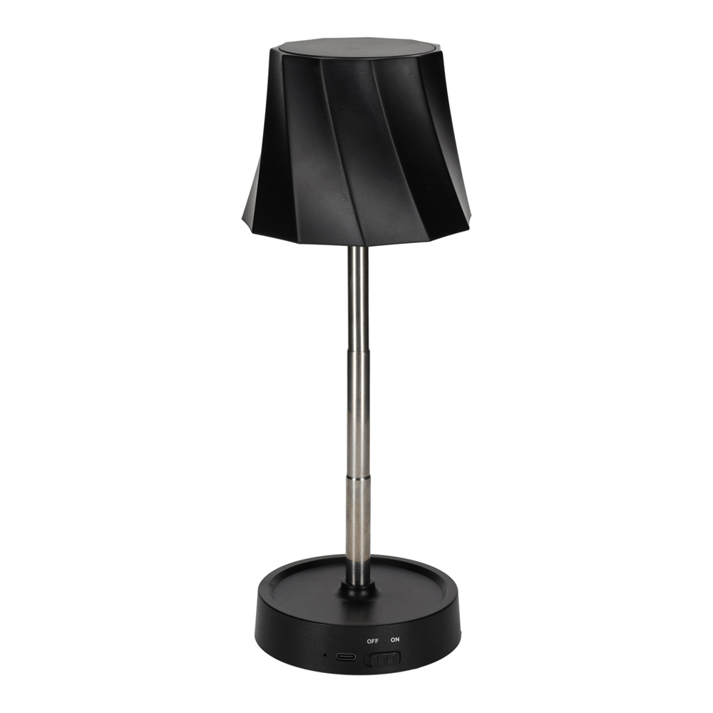FITZ Living Telescopische LED Lamp Zwart