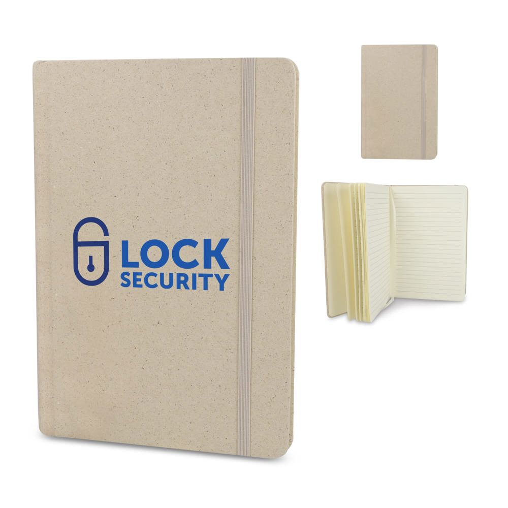  Notebook grass fragment paper A5