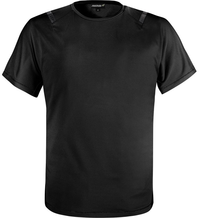 Green functioneel T-Shirt 7520 GRK - Zwart