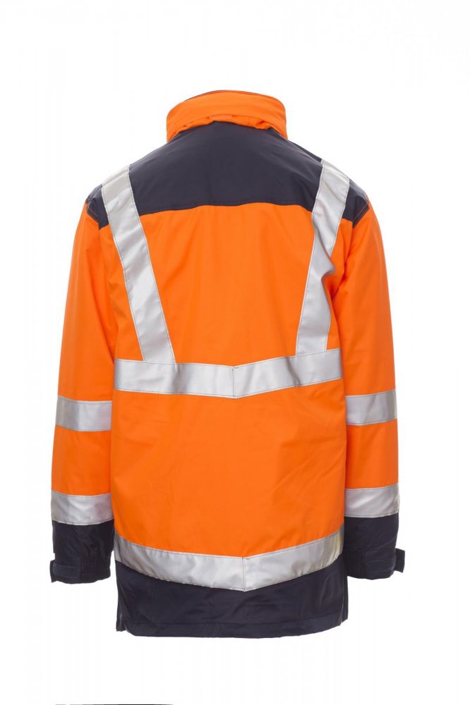 Hisafe fluorescent orange/navy blue S