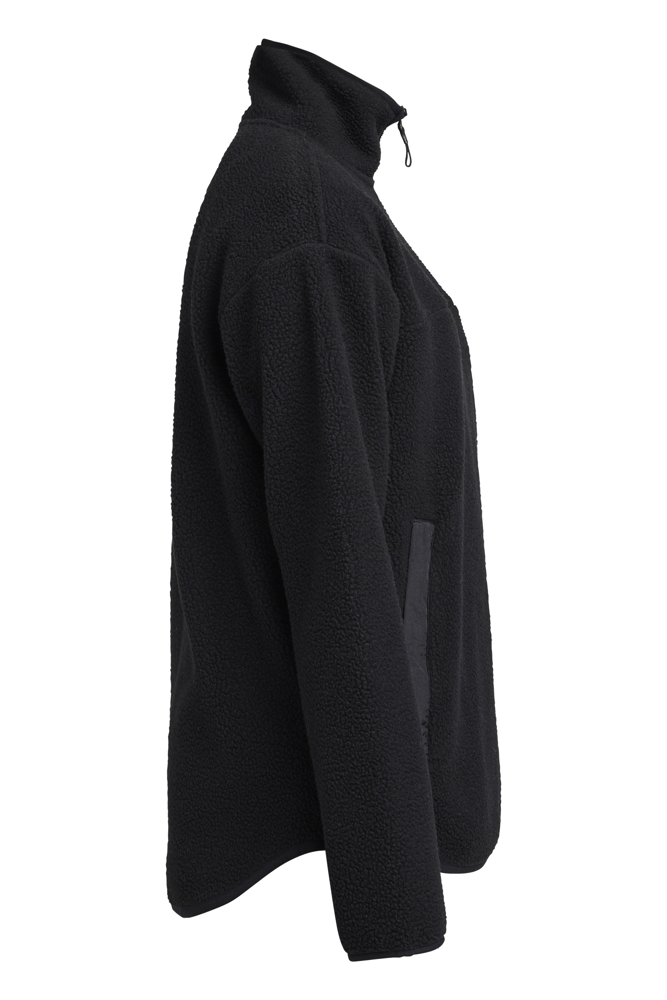 Yoke Half Zip Women - Zwart