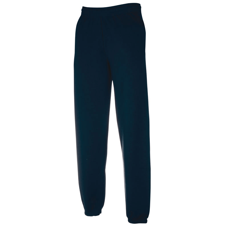 640400 - Premium joggingbroek met elastische manchetten - diep marineblauw