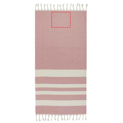 Anders hammam handdoek 147 x 75,5 cm
