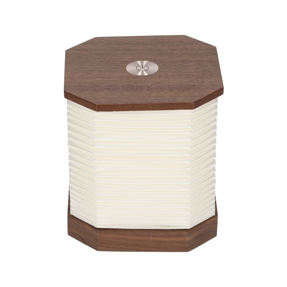 JENS Living Accordeon LED Lamp Walnoot