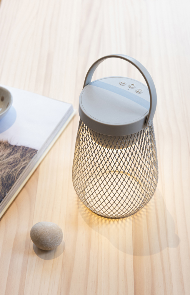 Aurora RCS gerecyclede plastic USB-oplaadbare tafellamp