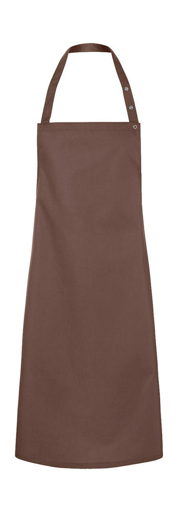 Bib Apron Press Stud - Light Brown
