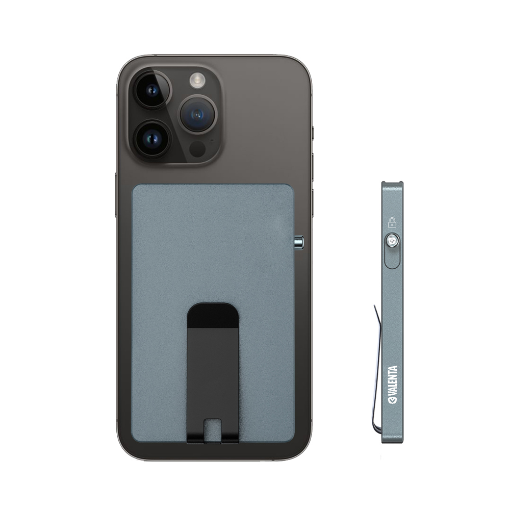 Cardprotector Aluminium Magsafe with Money Clip Cool Grey