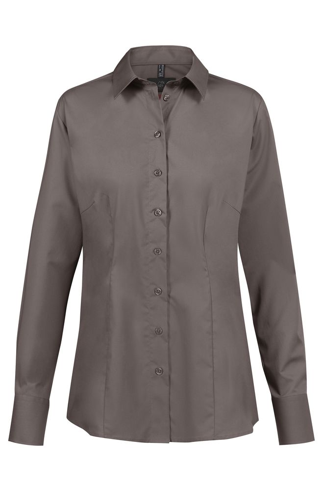 D blouse 1/1 RF Basic - 35 taupe