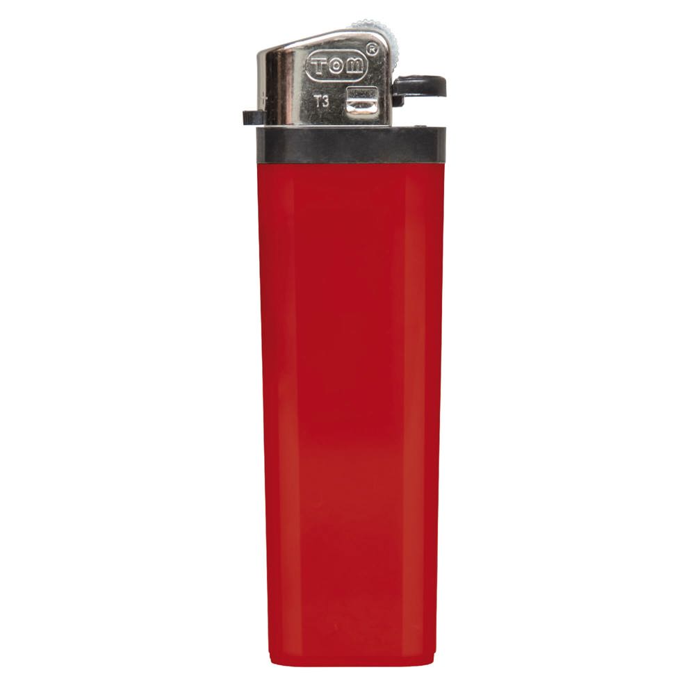 Burn, disposable lighter - red