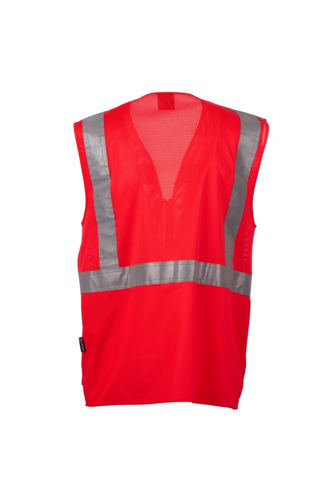 Extra Mesh fluorescent red 5XL