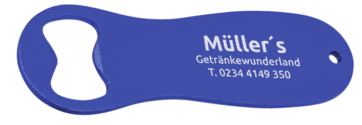 Flesopener FABIO - Blauw