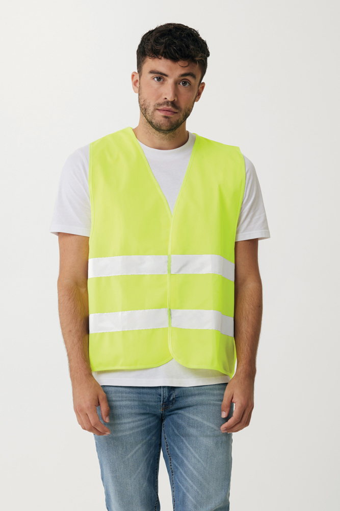 GRS gerecycled PET reflecterend veiligheidsvest