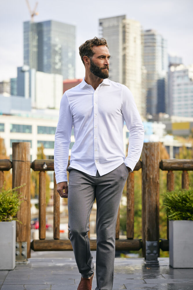 Cutter & Buck - Advantage Shirt Heren Wit 4XL