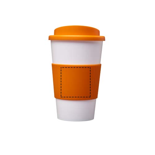 Americano® 350 ml geïsoleerde beker met grip
