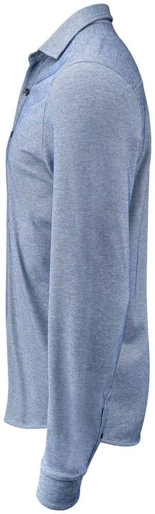 Cutter & Buck - Advantage Shirt Heren Indigo Melange M