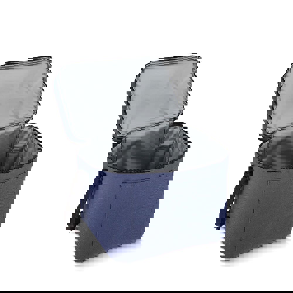 600D gerecycled PET koeltas met twee vakken 30 x 20 x 24 cm 12 L