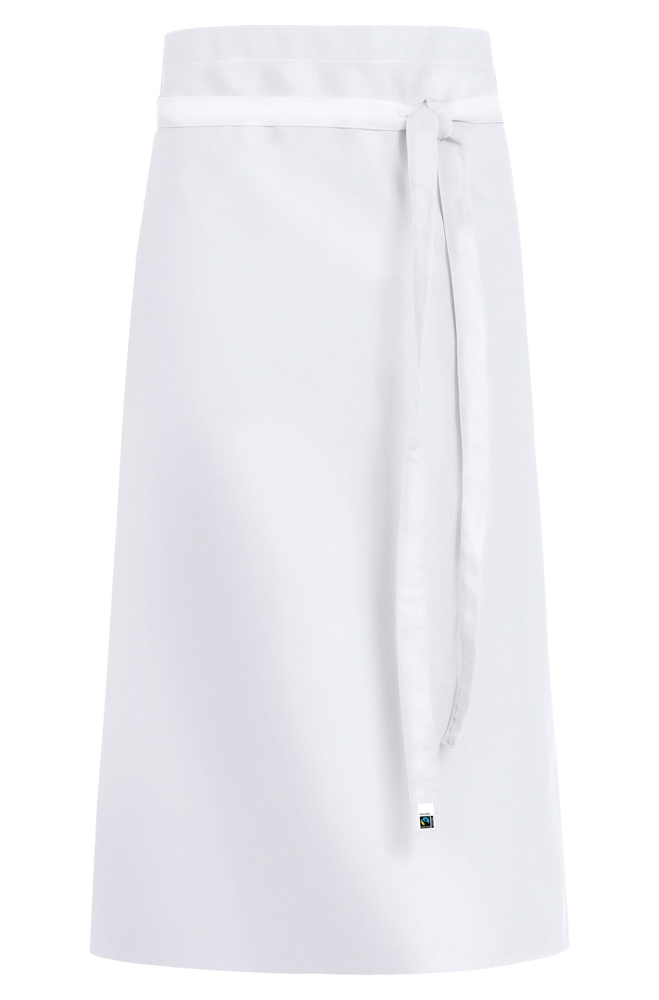 Bistroschort 100x70 cm - 90 wit