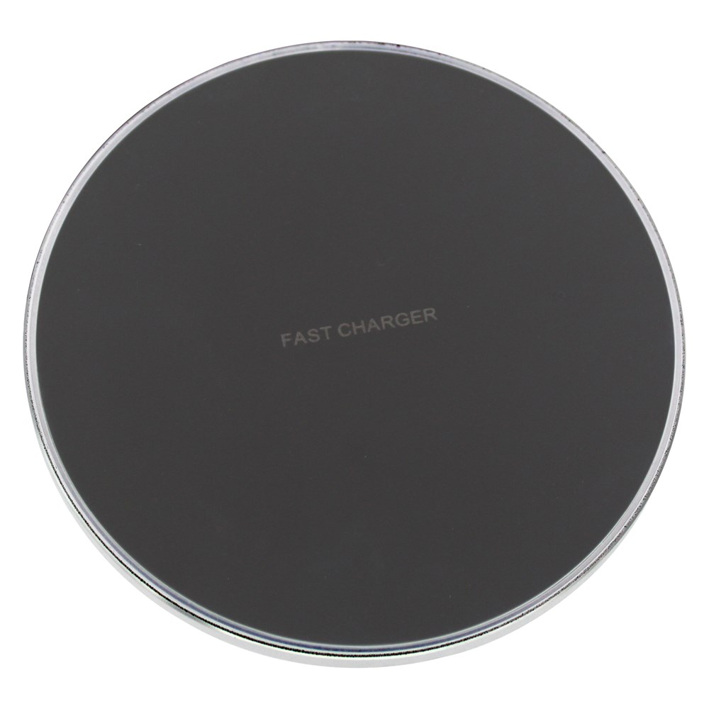 "Wireless Charger Metal 10W" inductielader - Zwart