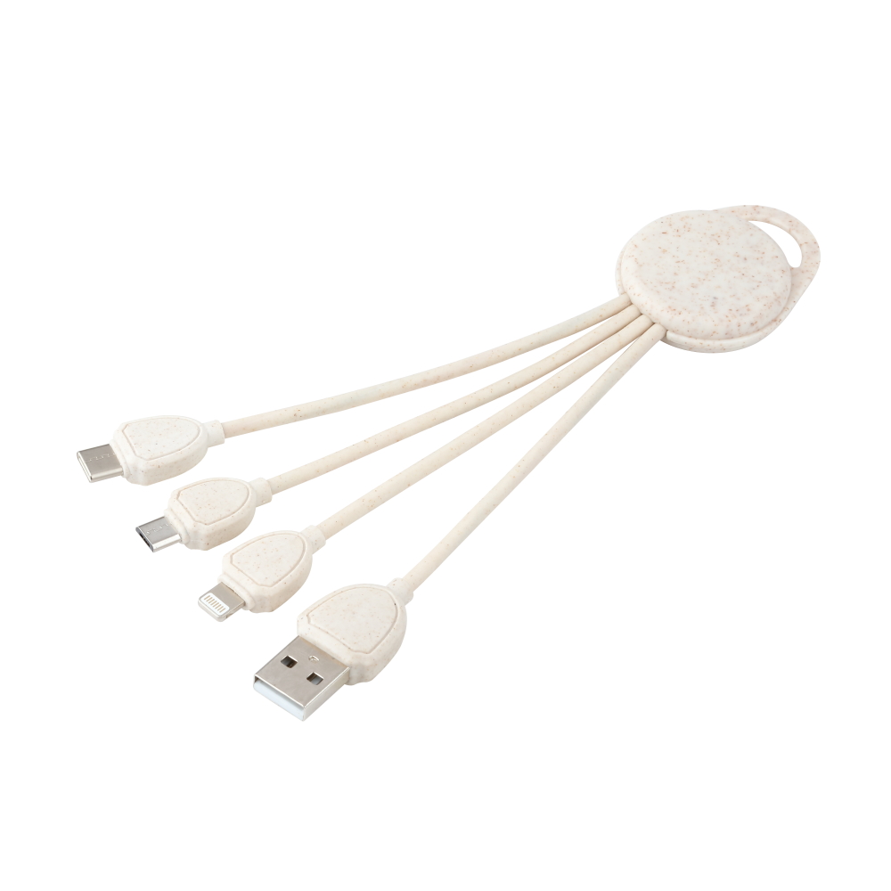 3-in-1 Oplaadkabel Eco II