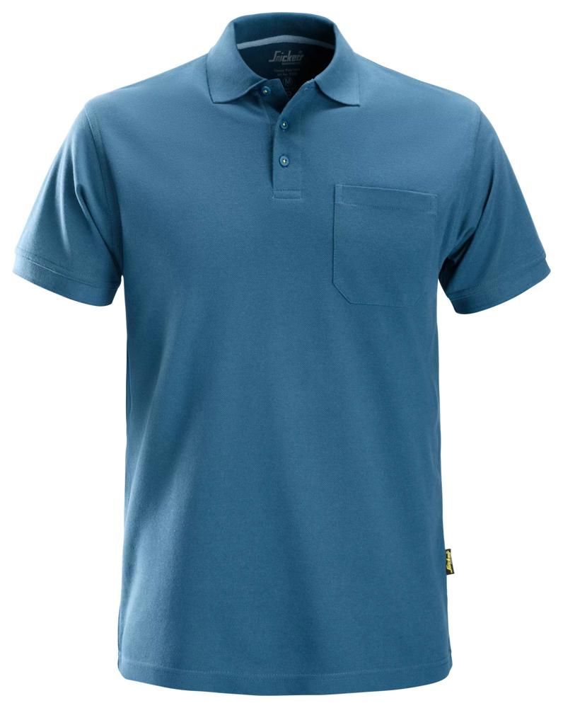 Classic Polo Shirt - Ocean Blue (1700)