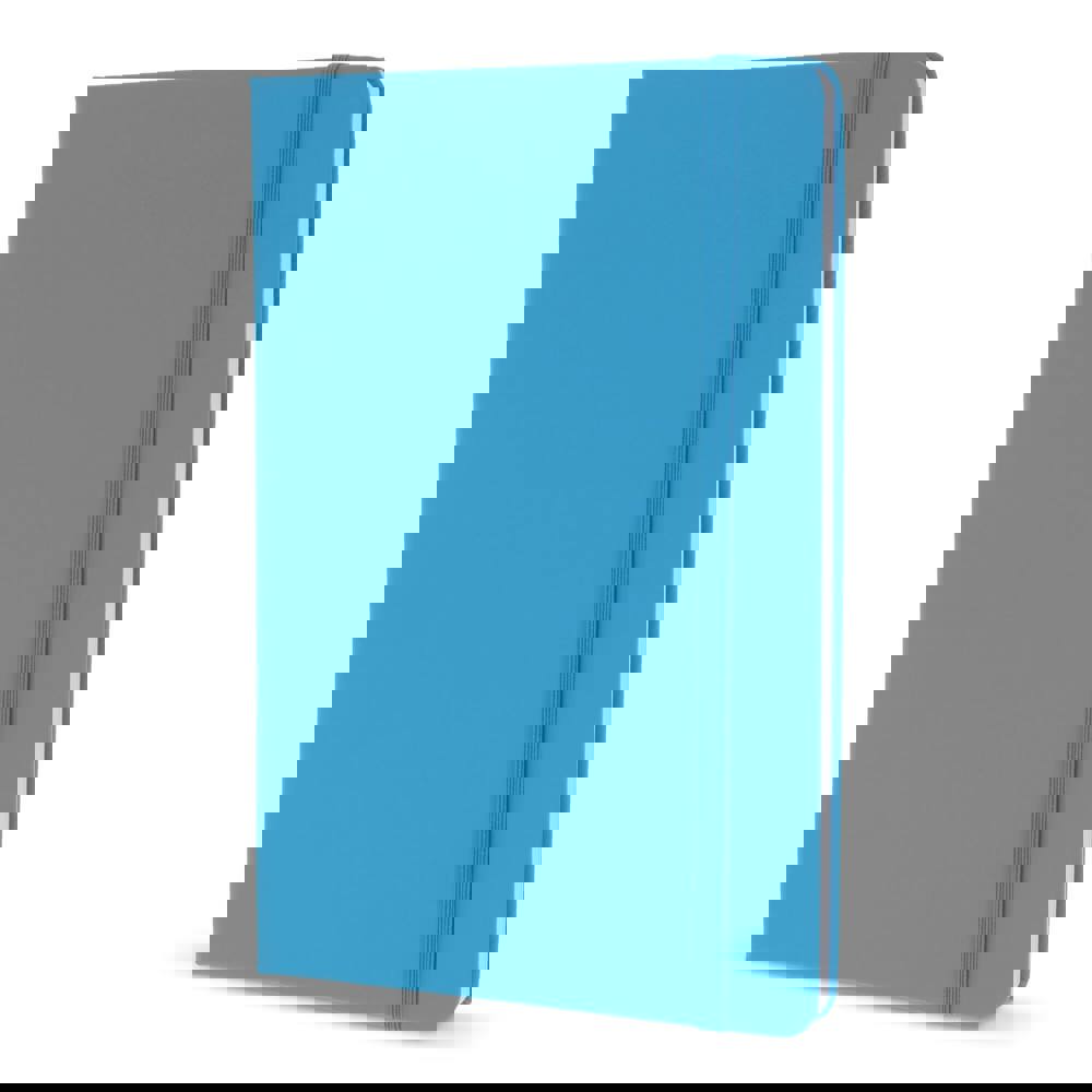 A5-notitieboek van PU - lichtblauw