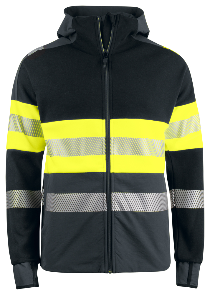 6122 SIGNALISATIEHOODIE EN ISO 20471 KLASSE 1