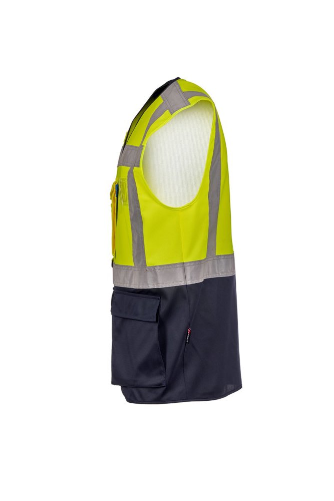 Extrovert fluorescent yellow/navy blue XS