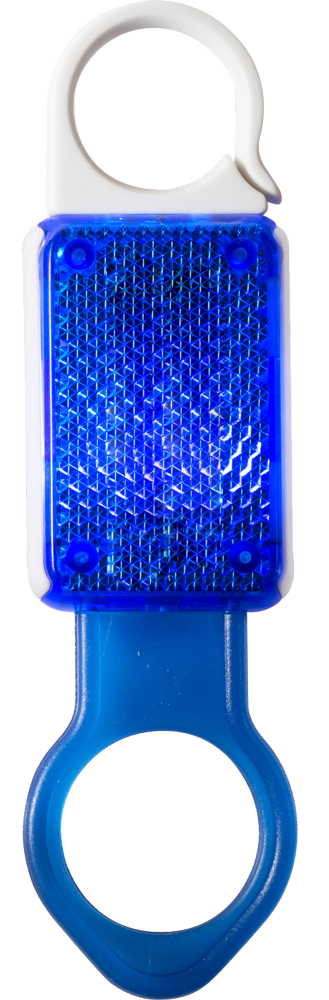 Reflecterende bidonhouder REFLEKTI - Blauw