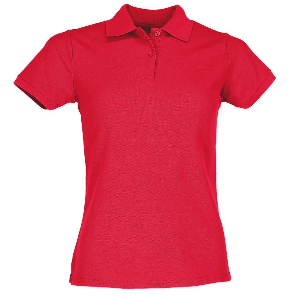 632120 - Dames 65/35 polo - Rood