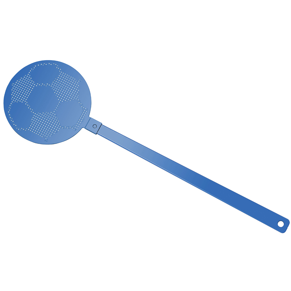 Fly swatter "soccer" - blue/blue