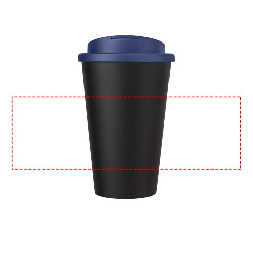 Americano® Eco 350 ml gerecyclede beker met spill-proof deksel