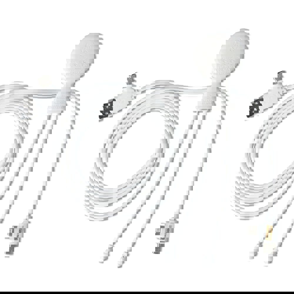 2090 - Xoopar Mr. Bio Long 60W Oplaadkabel + UK Plug Adapter 