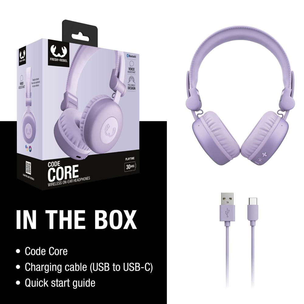 3HP1000 I Fresh 'n Rebel Code Core Draadloze on-ear koptelefoon 