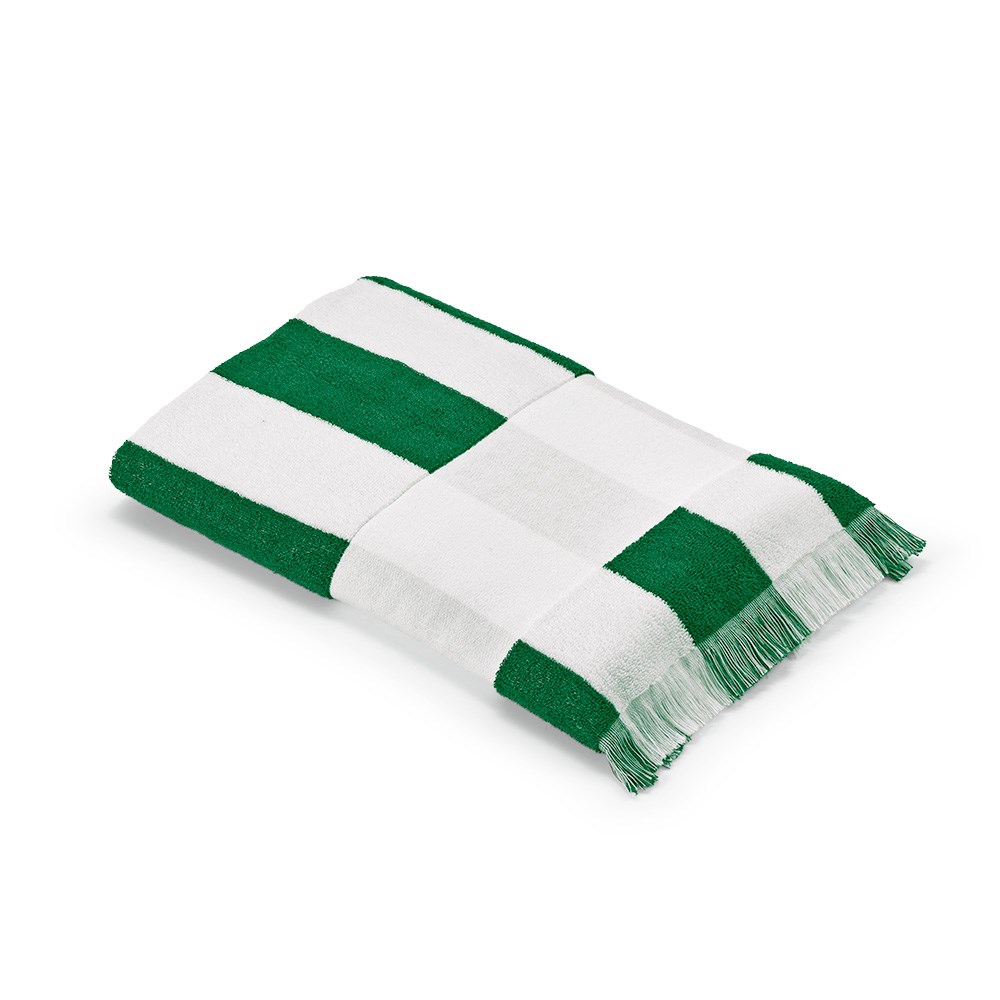 Amadeo Handdoek Gerecycled Katoen 450 grams EU - Groen